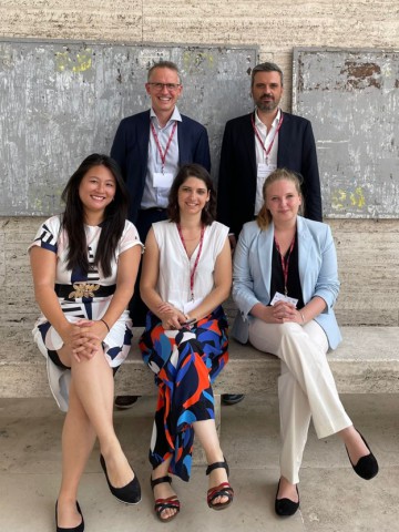 Clockwise: Jamal Shahin, Mauro Santaniello, Sophie Hoogenboom, Orsolya Gulyas and Nadia Tjahja